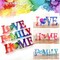 Pixiss Resin Mold Family, Love, Home Silicone Molds with 3pcs Epoxy Resin Molds